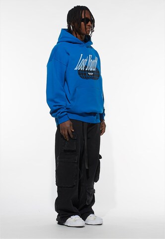 Lost Youth Sweatshirt 'Icon V.5' in Blue