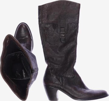 Manguun Dress Boots in 39 in Brown: front