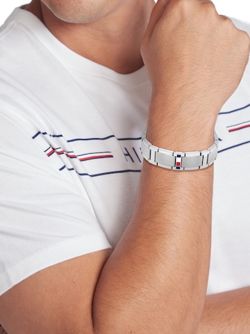 TOMMY HILFIGER - Pulsera 'Jameson' en plata: frente