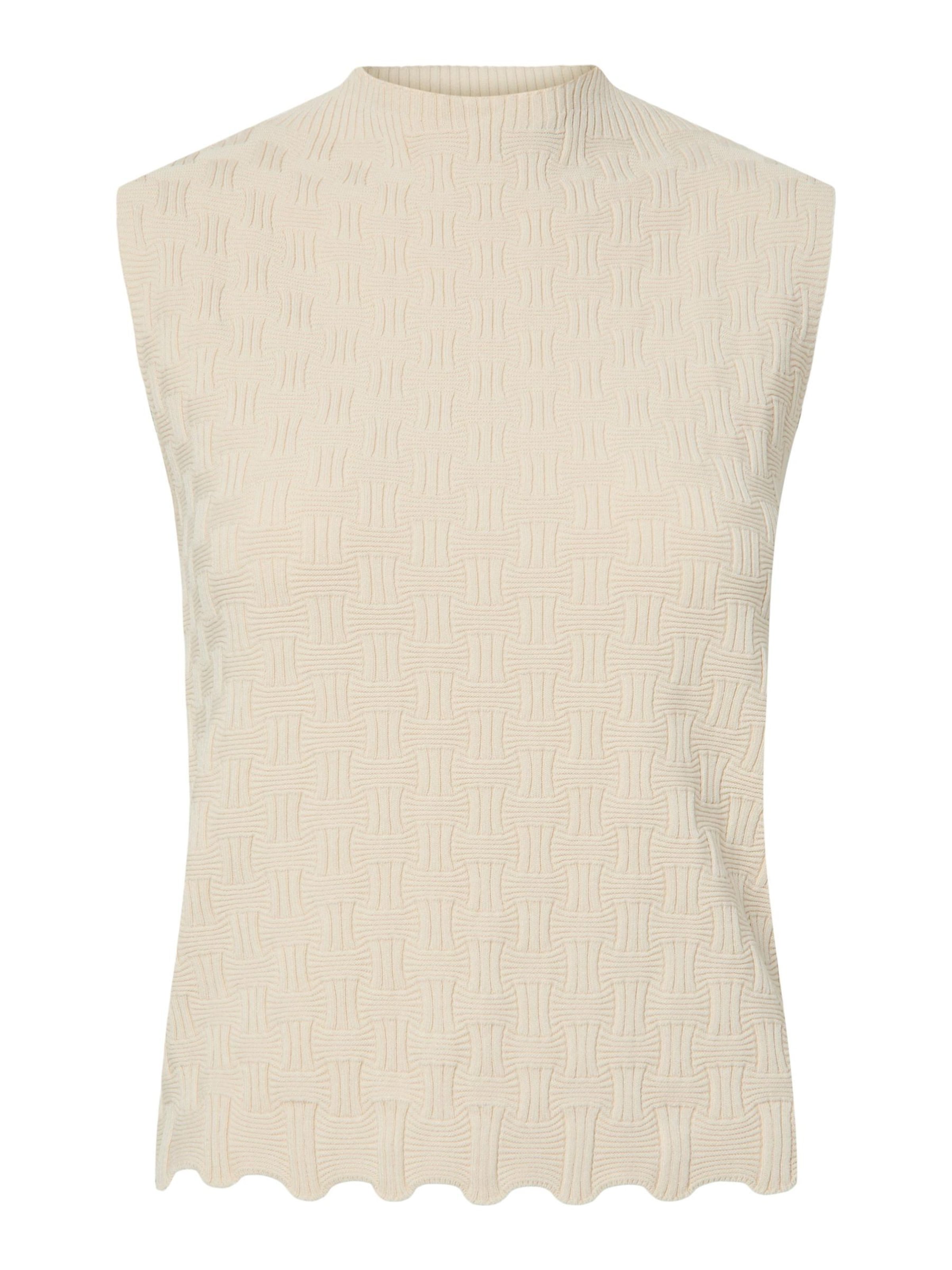 Haut YAS en beige : devant