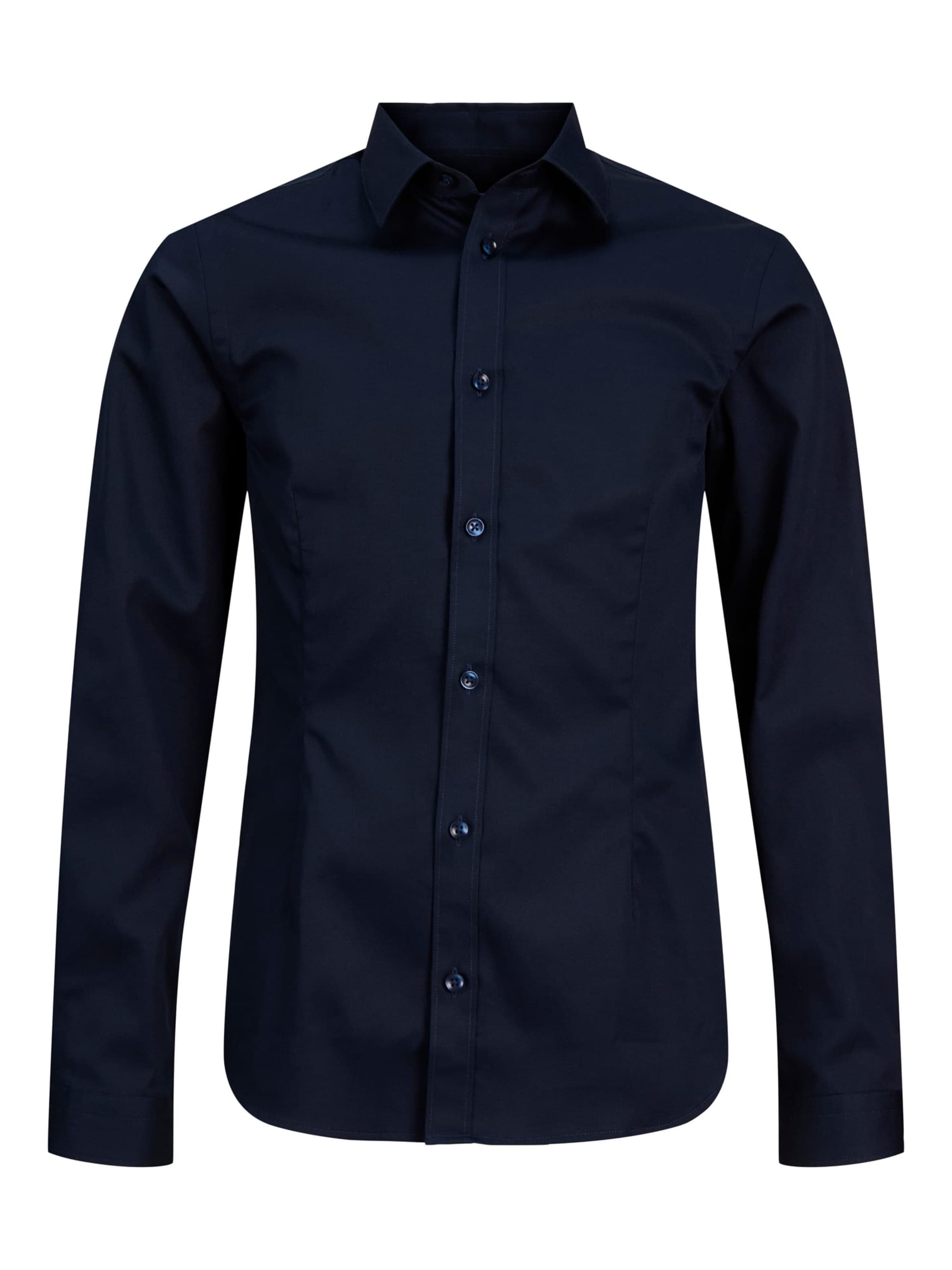 Jack & Jones Junior Comfort fit Overhemd 'Parma' in Blauw: voorkant