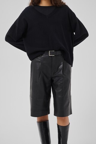 My Essential Wardrobe - regular Pantalón 'MWAkela' en negro: frente