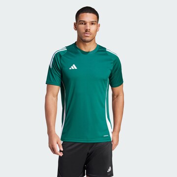 Maillot 'Tiro 24' ADIDAS PERFORMANCE en vert : devant