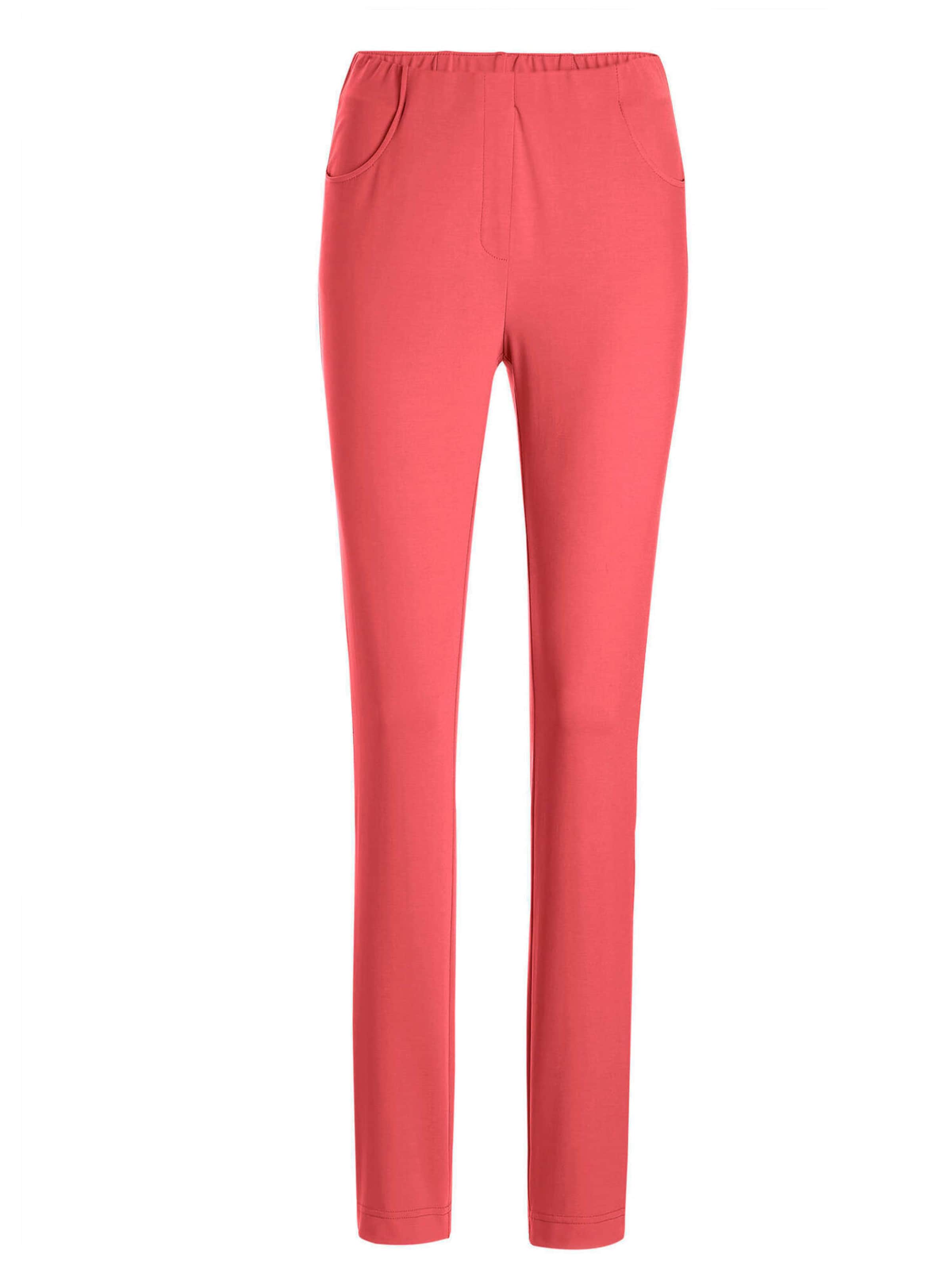 Goldner Slim fit Pants 'Bella' in Orange: front
