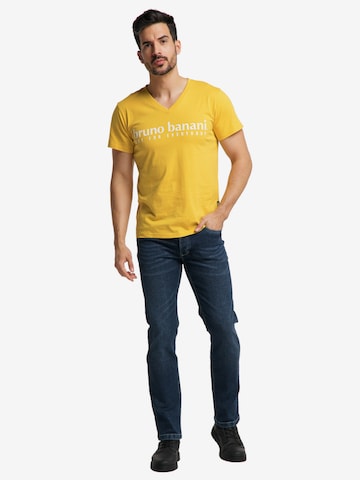 BRUNO BANANI Shirt 'AVILA' in Yellow