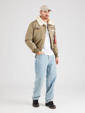 Geacă de iarnă 'Injector III Air Force' de la ALPHA INDUSTRIES pe bej