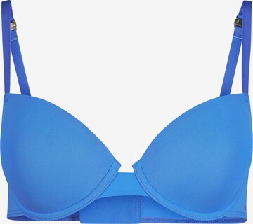 Regular Soutien-gorge 'Lovers' Skiny en bleu : devant