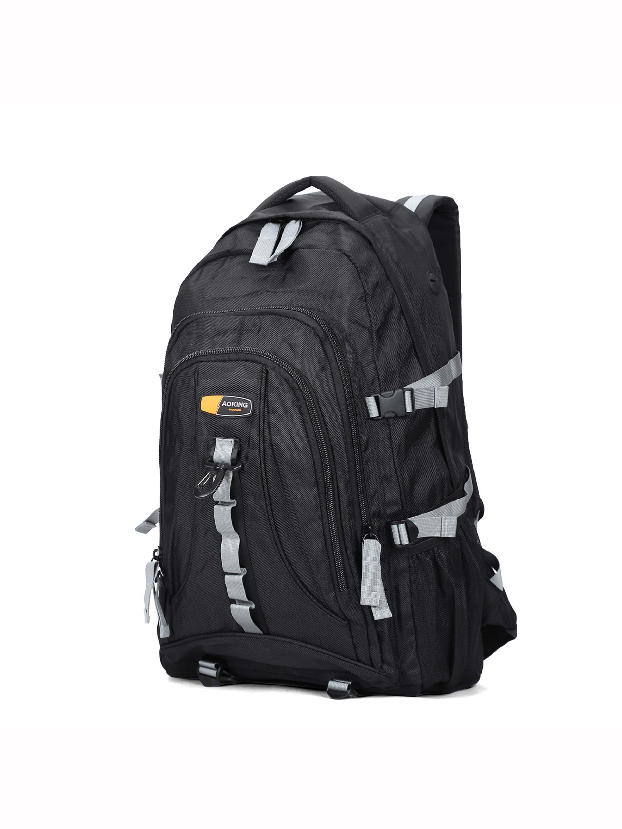 Aoking Rucksack in Schwarz: Vorderseite