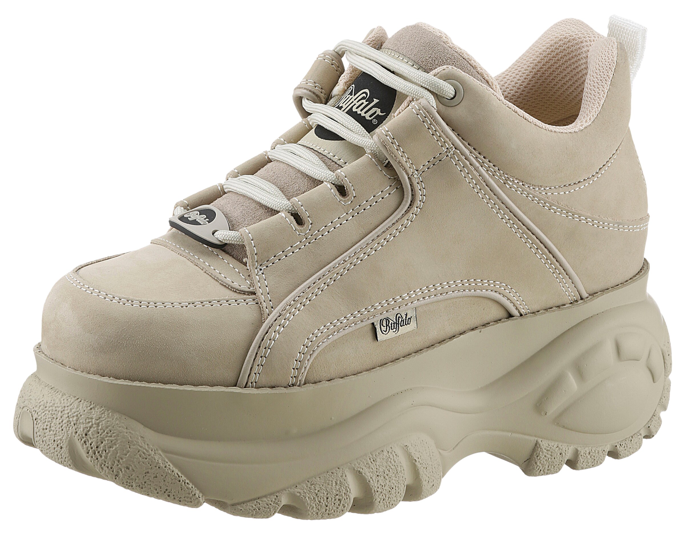BUFFALO Sneakers in Beige: front