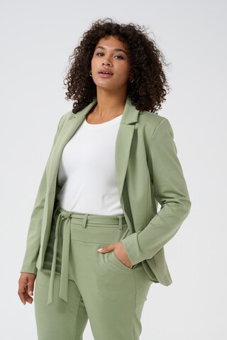 KAFFE CURVE Blazer 'Jenna' in Green: front