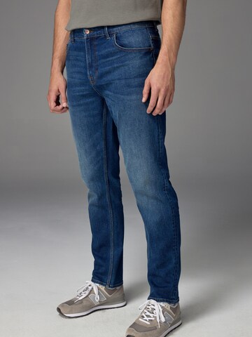 Next Slim fit Jeans in Blue: front