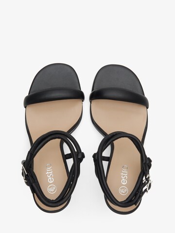 Estro Sandale '2276-5'‌‌‌‌‌‌‌ in Schwarz