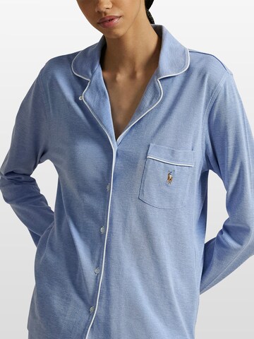 Pyjama ' Knit Oxford ' Polo Ralph Lauren en bleu : devant