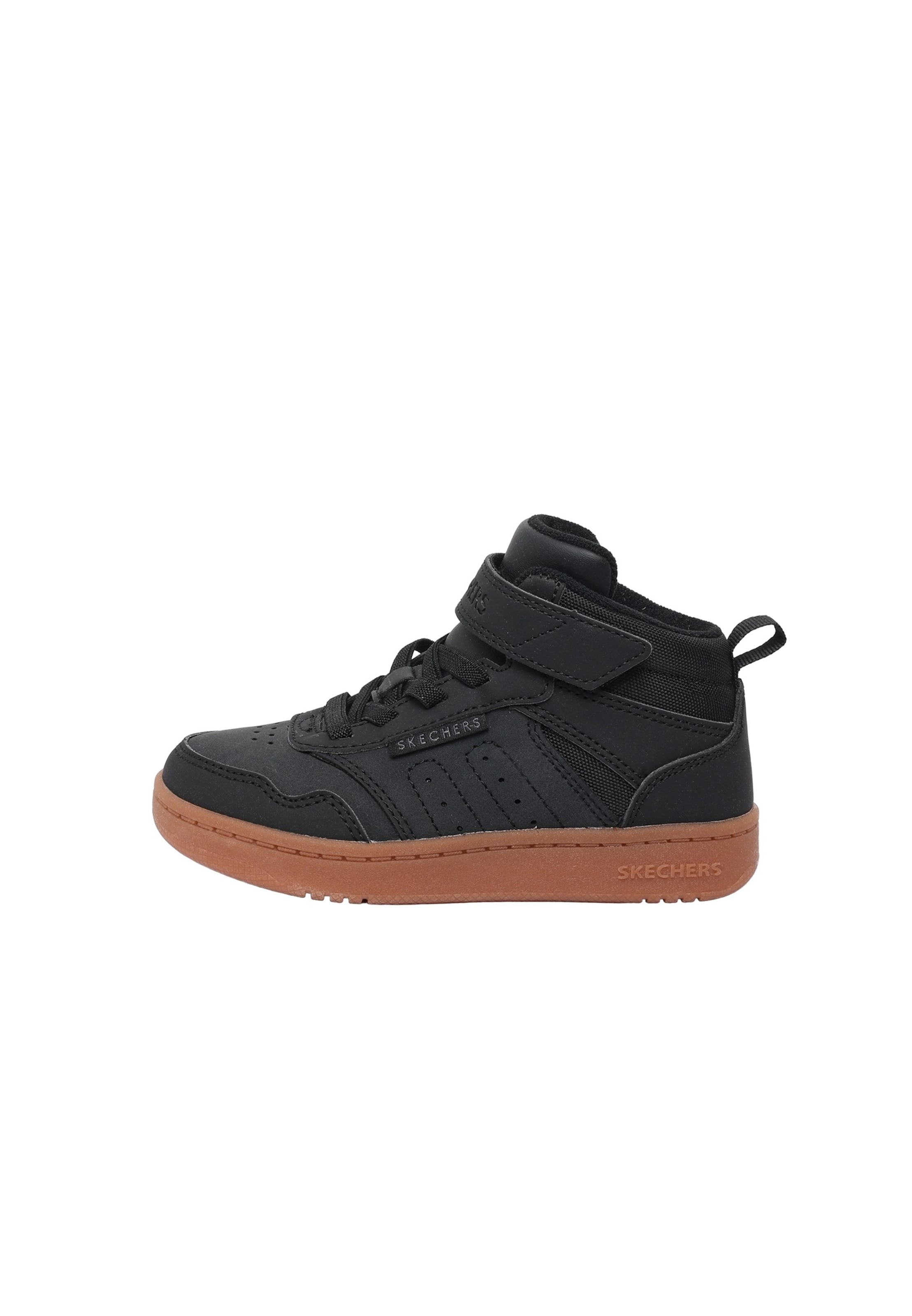 SKECHERS Сникърси 'Quick Street' в черно: отпред