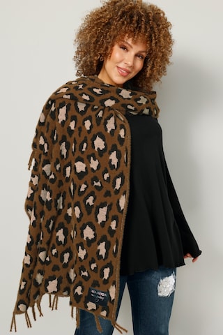 MIAMODA Scarf in Brown: front