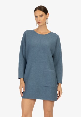 Abito in maglia di Kraimod in blu: frontale