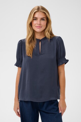 SAINT TROPEZ Blouse 'NunniSZ' in Blue: front