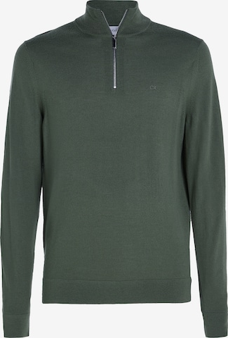 Calvin Klein Sweater in Green: front