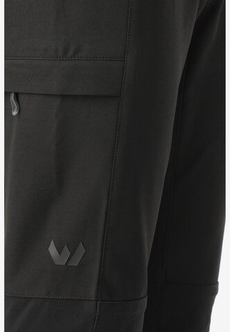 Whistler Regular Outdoor Pants 'Davina' in Black