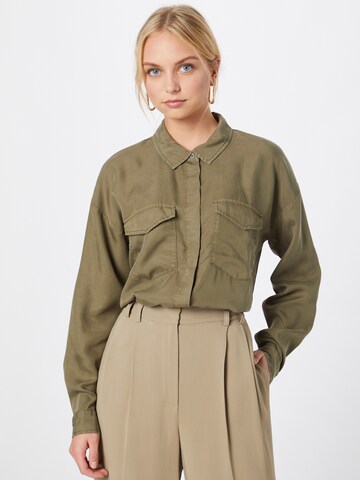 Noisy may - Blusa 'IDA' en verde: frente