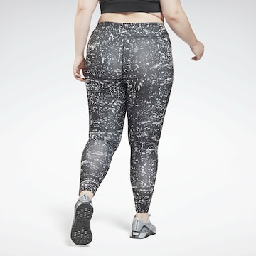 Reebok Skinny Sportbroek in Zwart