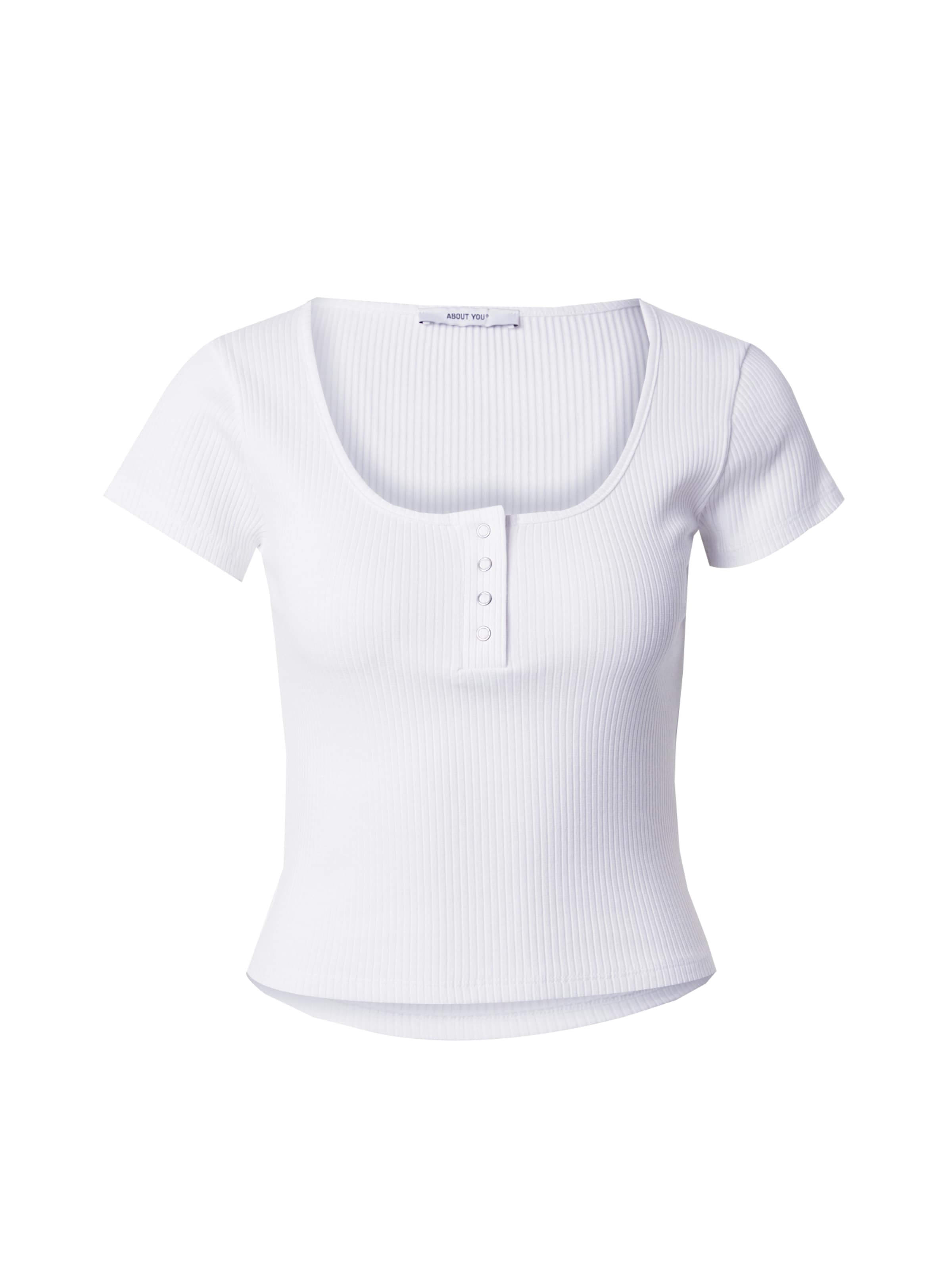 ABOUT YOU T-shirt 'Vianne' i vit: framsida