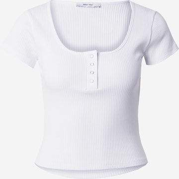 balta ABOUT YOU Marškinėliai 'Vianne': priekis