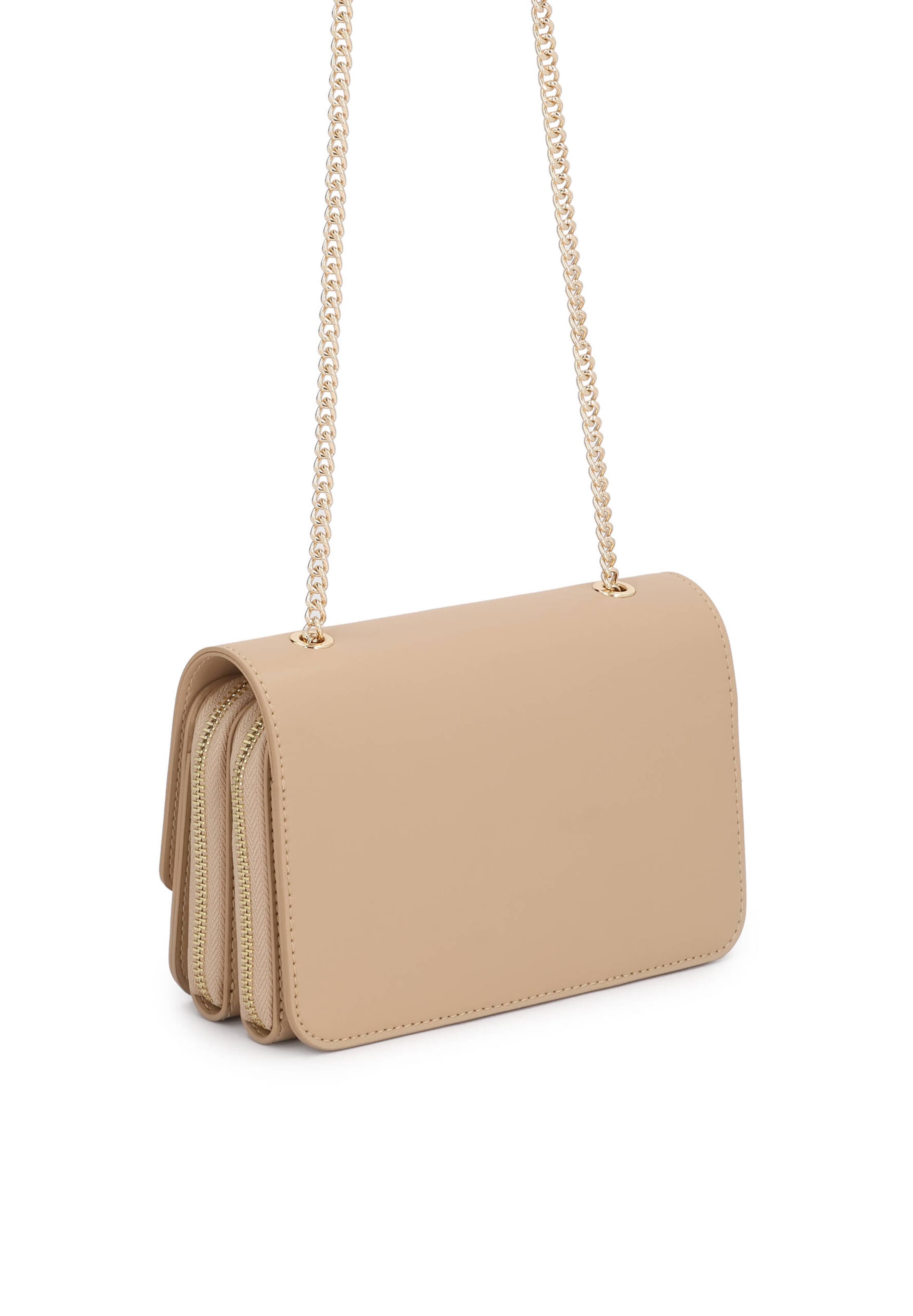Kazar Skuldertaske i beige