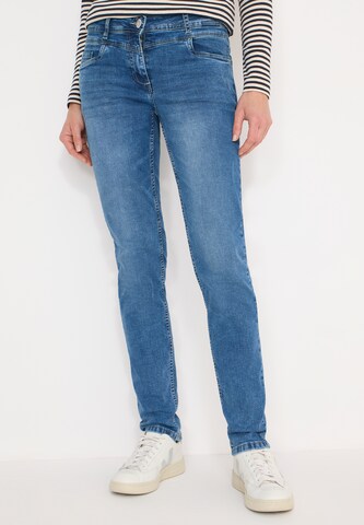 Street One Studio Regular Jeans in Blau: Vorderseite