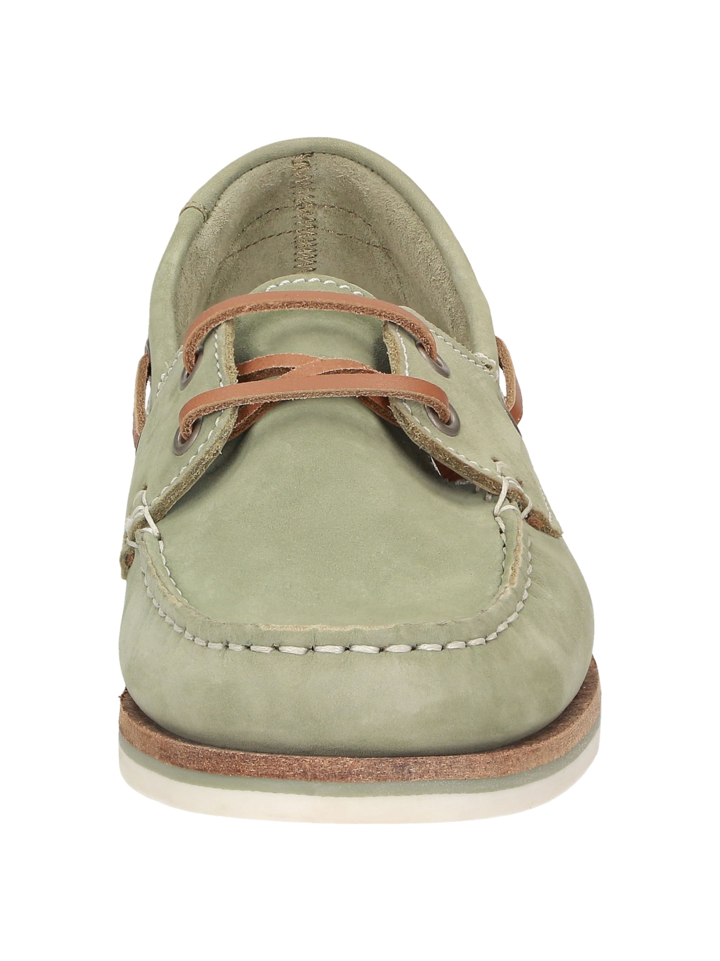 Frauen Halbschuhe SIOUX Mokassin 'Nakimba-700' in Grün, Pastellgrün - RU80927 Frauen Halbschuhe SIOUX Mokassin 'Nakimba-700' in Grün, Pastellgrün - RU80927