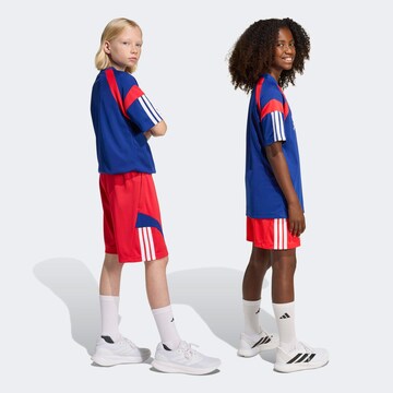 ADIDAS SPORTSWEAR Regular Workout Pants in Red