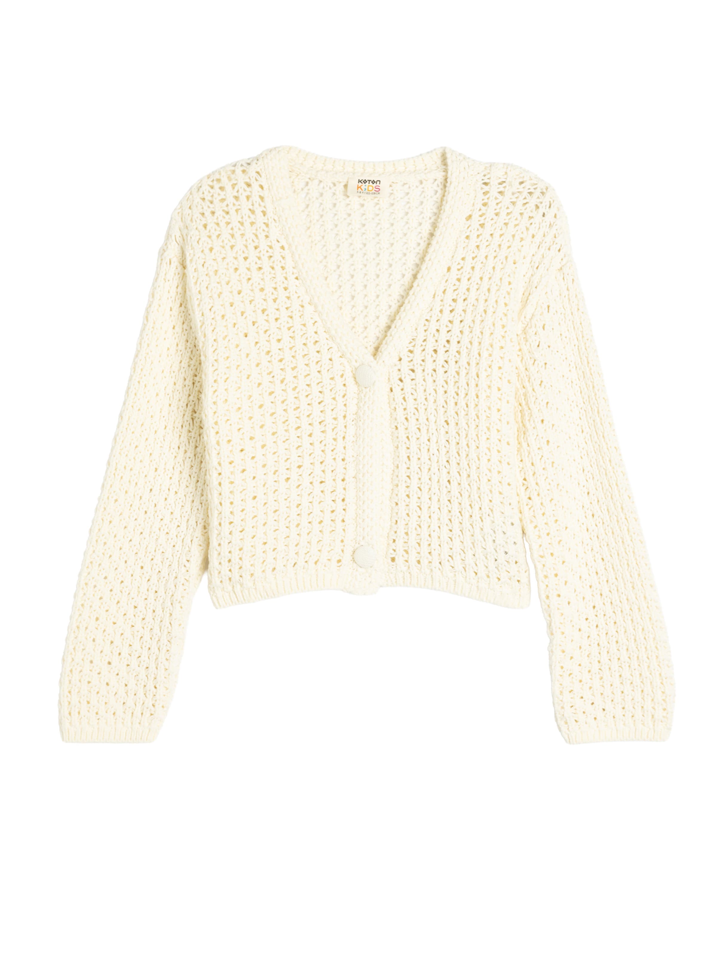 Koton Knit cardigan in Beige: front