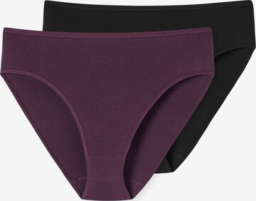 SCHIESSER Panty ' 95/5 Organic Cotton ' in Purple: front