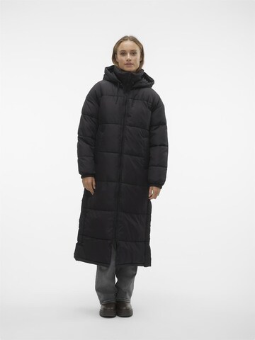 VERO MODA Wintermantel 'Klea' in Zwart: voorkant