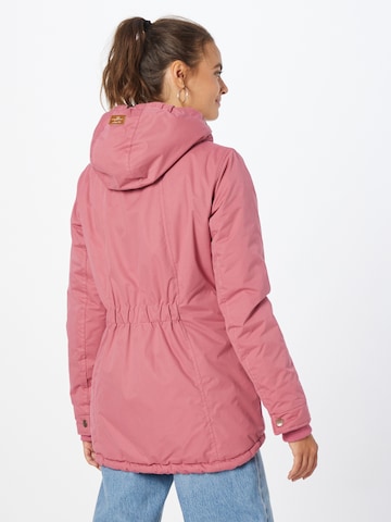 Ragwear Performance Jacket 'ZUZKA' in Pink