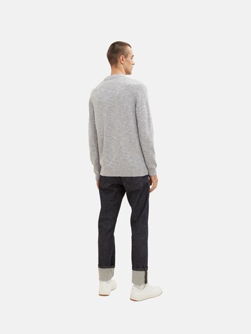 TOM TAILOR Pullover in Grau