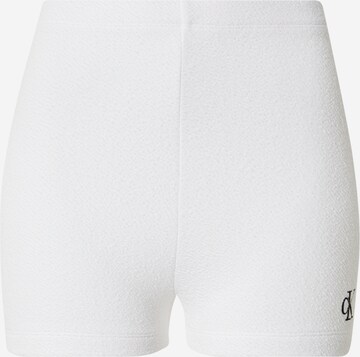 Leggings de la Calvin Klein Jeans pe alb: față