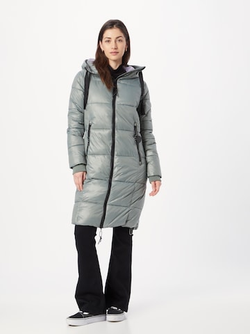 Sublevel Winter Coat in Green: front