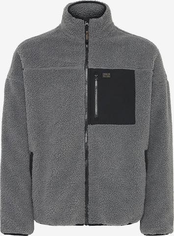 Giacca di pile 'Walther' di !Solid in grigio: frontale