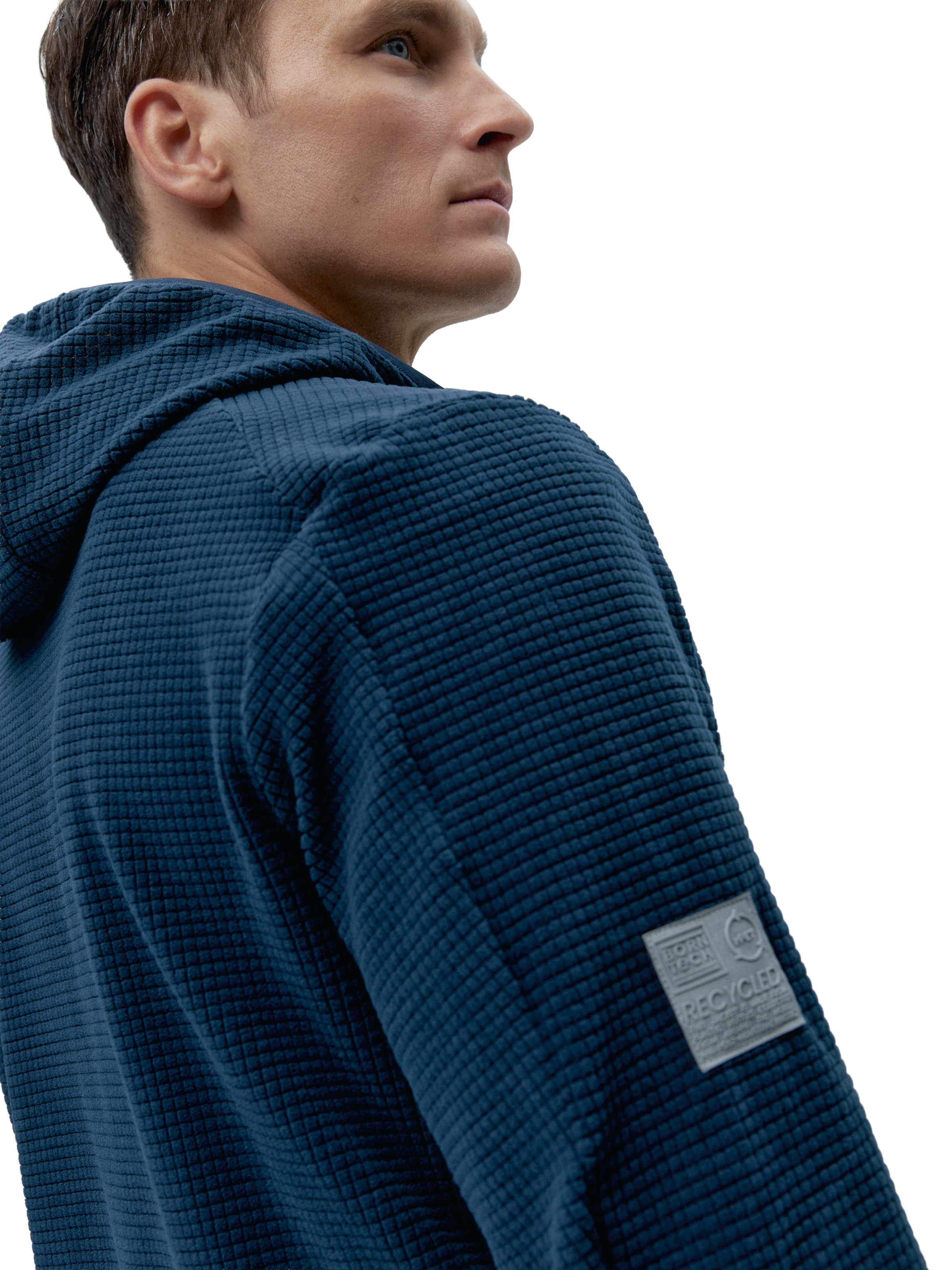 Born Living Yoga Sporttop ' Baikal ' in Blauw