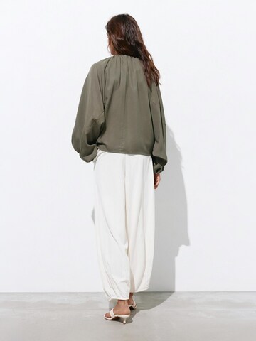 Veste mi-saison Pull&Bear en vert