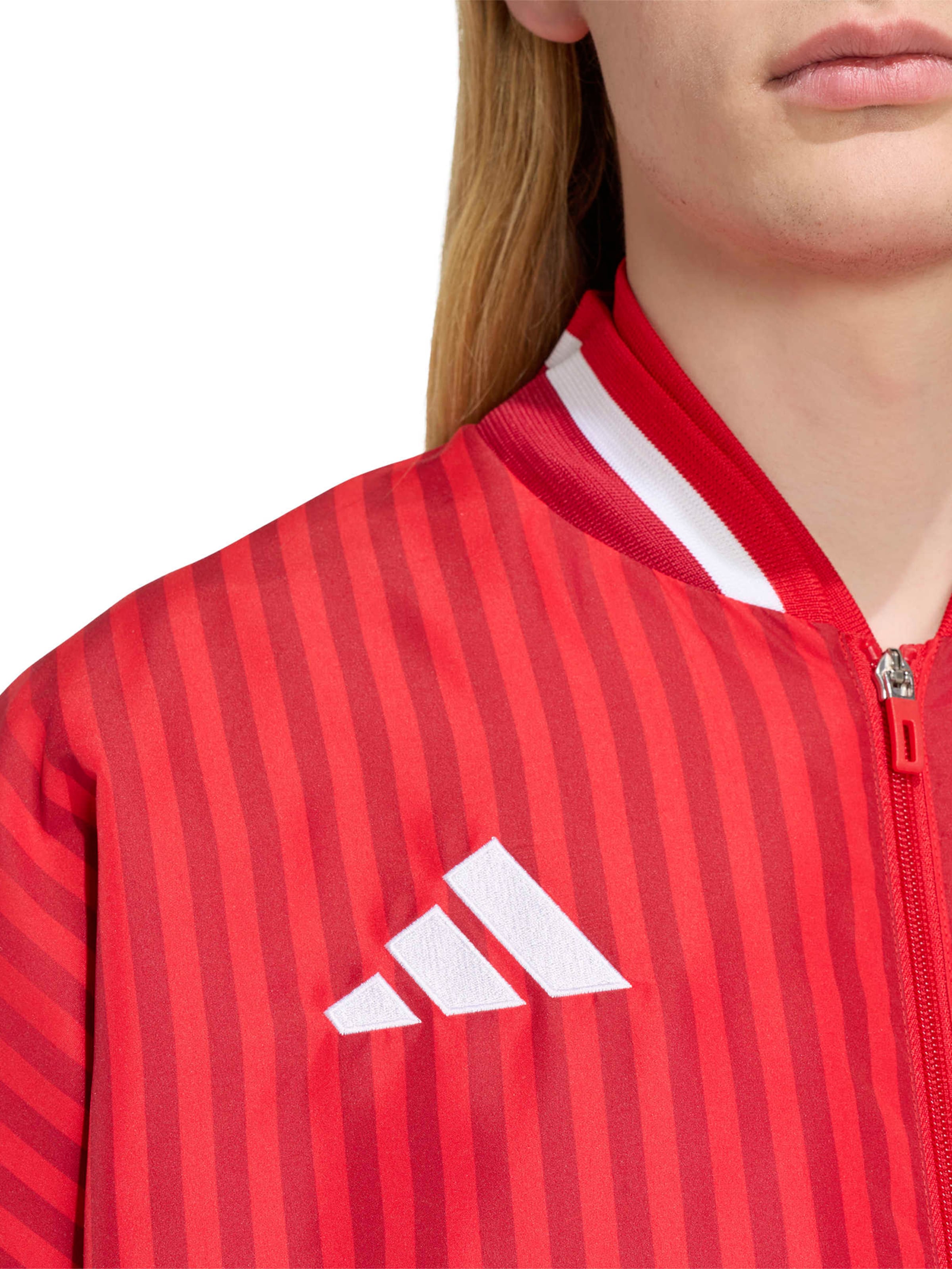 ADIDAS PERFORMANCE Sportjacka 'FCB ST' i röd