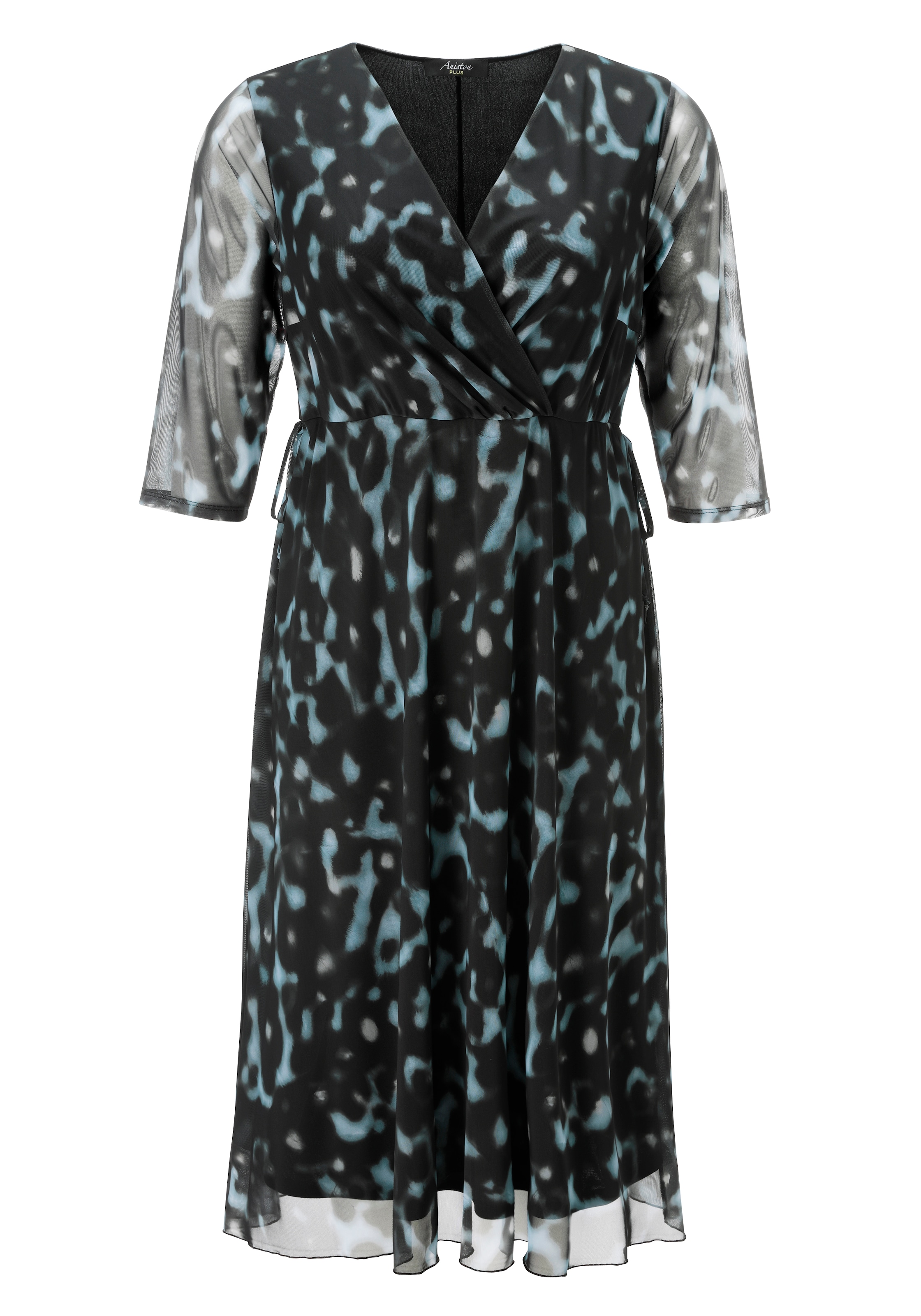 Aniston Evening Dress in Black: front