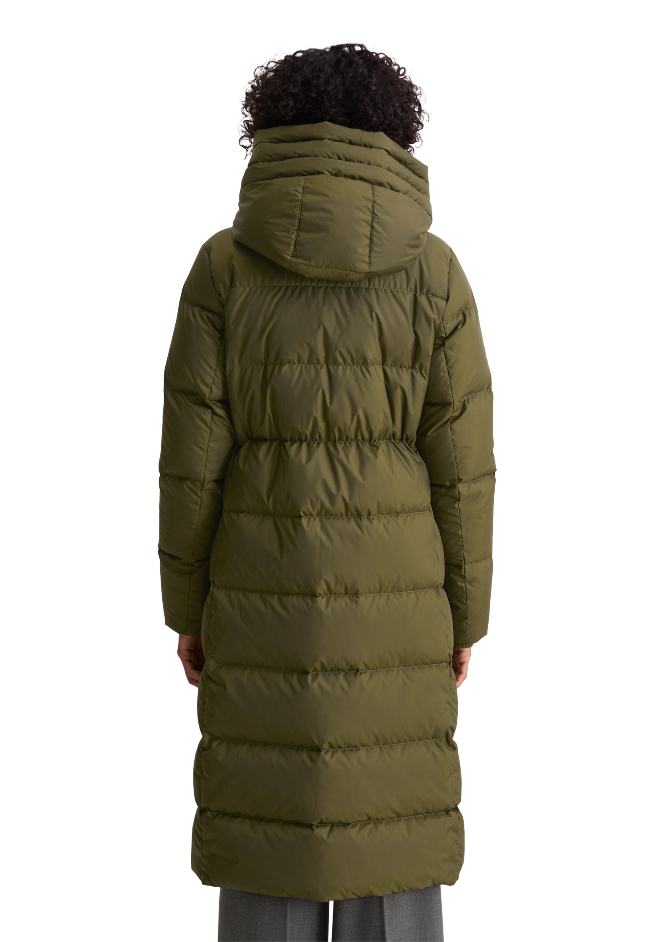 Marc O'Polo Between-Seasons Coat in Green