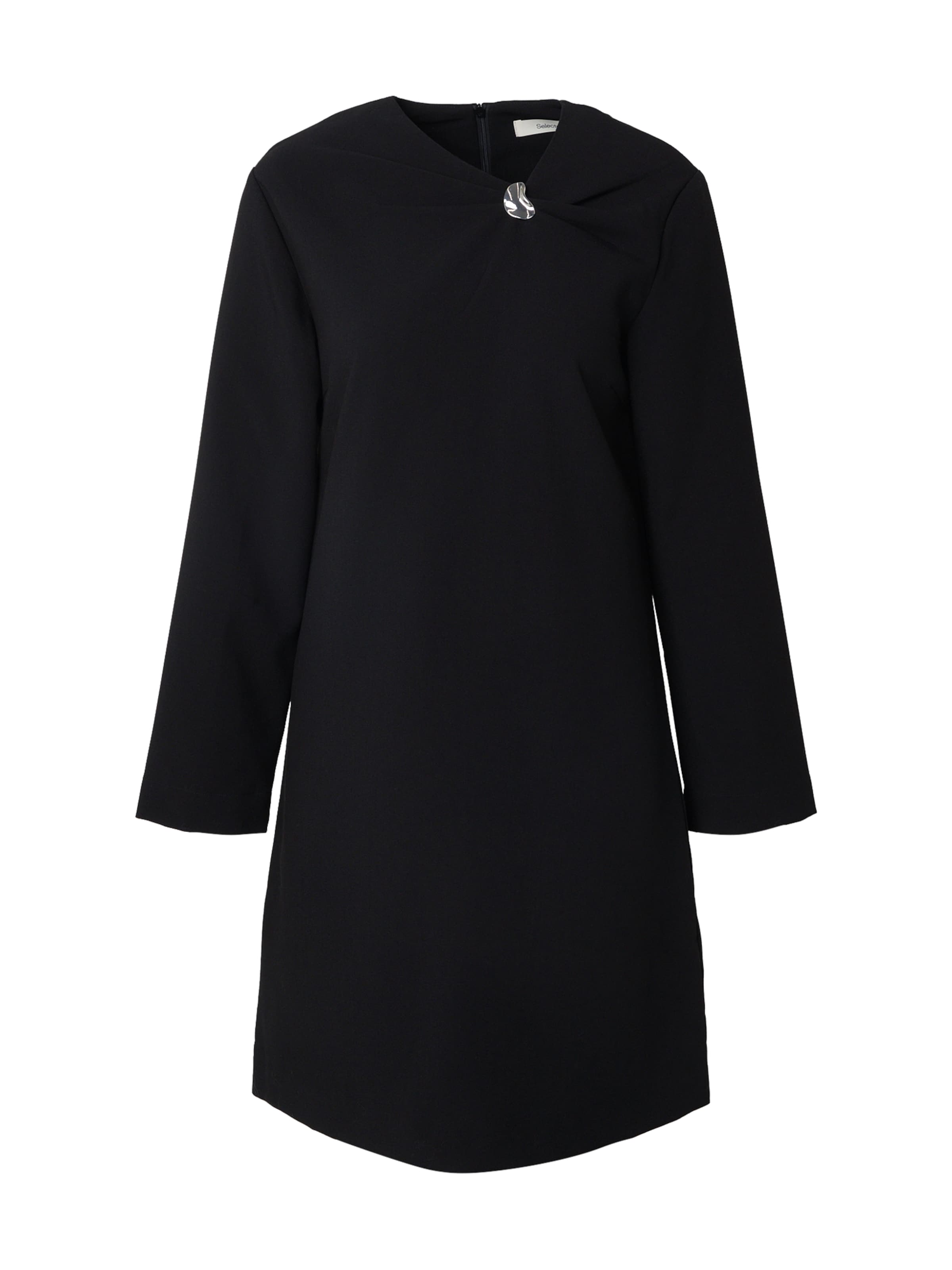 SELECTEDHaljina 'SLFPATRICIA' - crna boja: prednji dio