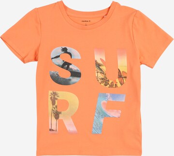 NAME IT Shirt'JACHRIS' in Orange: predná strana