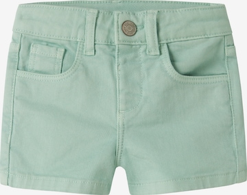 NAME IT Pants 'NKFROSE' in Green: front