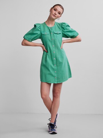 PIECES Dress 'VISTA' in Green