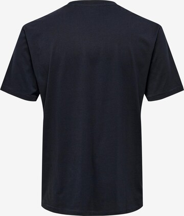Only & Sons T-Shirt 'HARDY' in Schwarz
