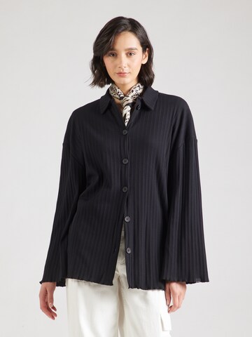 OH APRIL Blouse 'Fleur' in Black: front